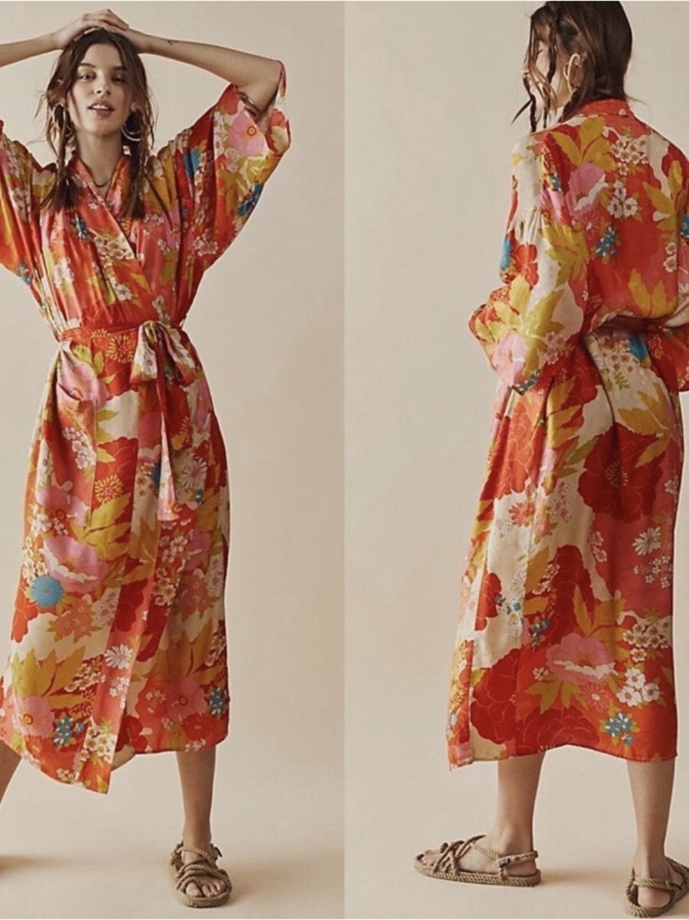 Spell Tyler Maxi Robe Chili